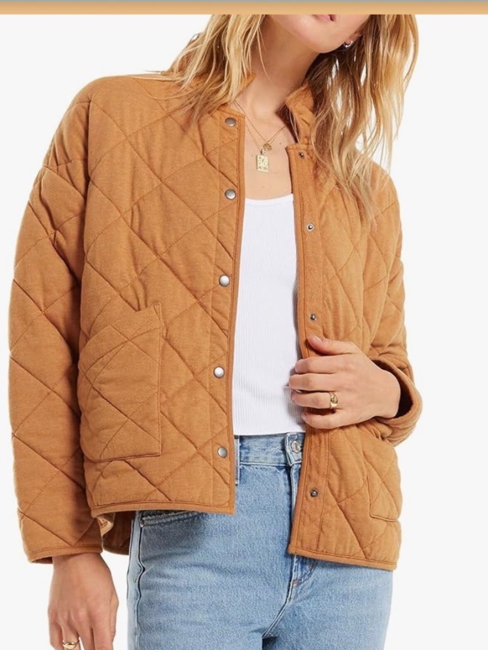 Z Supply Quilted Jacket - Size S